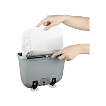 Su Tasarrufu Sağlayan Pratik Vantuzlu Bulaşık Yıkama Fırçası Çok Renkli