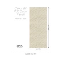 120 Cm X 280 Cm Duvar Paneli,salon,duvar,tv Ünitesi-bej Mermer Desen Mt123-120x280