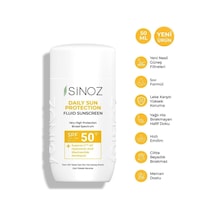 Sinoz Spf50 Günlük Kullanım Sıvı Yüz Güneş Kremi 50ml