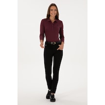 U.S. Polo Assn. Kadın Siyah Toothpick Fit Jean Pantolon 50307804-DN0027
