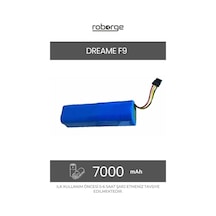 Dreame F9 Robot Süpürge Uyumlu Batarya 7000 Mah - Muadil Ürün