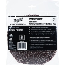 Meguiars Yün Pasta Pedi kırmızı 17.5 Cm. Wrwhc7