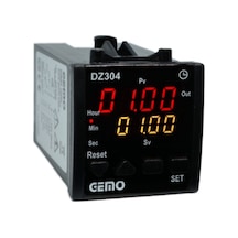 Gemo Dz304-24V Dijital Zaman Rölesi Timer 18...32Vdc/Ac