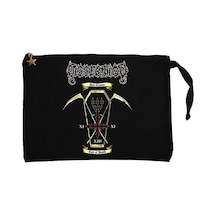 Dissection Cult Of Death Siyah Astarlı Cüzdan / El Çantası Siyah