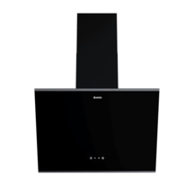 Narte NT-H20060BX 60 Cm Siyah Cam Inox Çıtalı Eğimli Davlumbaz