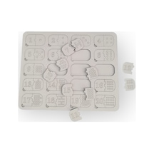 Ahşap Eğitici Öğretici Yapboz Bul Tak Sayılar Puzzle Montessorie