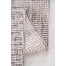 Youdayhomecollection Funda-gri/vizon - Oturma Odası, Koridor, Yatak Odası Halısı- Robot Süpürgeye Uyumlu-kolay Temizlenebilir - 80x350 Çok Renkli