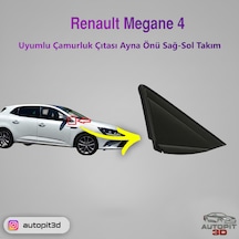 Renault Megane 4 2016 Çamurluk Çıtası Ayna Önü Sağ-sol Takım