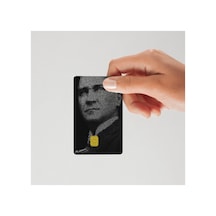 Mustafa Kemal Atatürk Kart Kaplama Sticker Standart