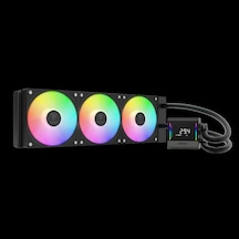 Gamdıas Chıone E4-360 360mm Argb 3 Fanlı Dijital Ekran Cpu Sıvı Soğutma 1923 Renkli