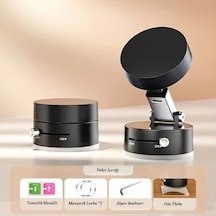 Hubrendy Emin Mıknatıslı Katlanabilir Telefon Tutucu - Torpido Ve Cam Uyumlu