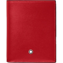 Mont Blanc Montblanc Meisterstück Compact Cüzdan 129679 Kırmızı