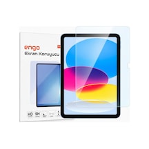 Engo Apple Uyumlu iPad  11. Nesil A16 Ekran Koruyucu 11 inç 9H Parlak Nano Şeffaf A3354 A3355 ile
