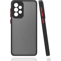 Microcase Samsung Uyumlu Galaxy A73 5G London Serisi Kilif-Buzlu Siyah 549270813