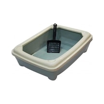 Açık Tuvalet Kabı - Kürek İle Gönderilir Eco Kitty Açık Wc