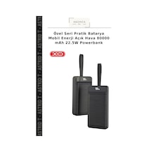 Özel Seri Pratik Batarya Mobil Enerji Açık Hava 80000 Mah 22.5w Powerbank Çok Renkli
