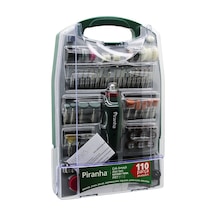 110 Pcs Mini Taşlama - Grınder Çok Amaçlı Set Elektrikli El Motoru Dc 12v 16000 Rpm Parlatma Prt-9112 4801
