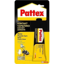 Pattex Contact Metal Plastik Cam Yapıştırıcı Şeffaf 50 Gr 1419320