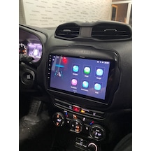 Jeep Renegade 9" Uyumlu Androıd Multimedya Gerçek 2/32 Kablosuz Carplay Geri Görüş Kameralı 9"
