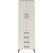 Kronos Dolap 2 Raflı 4 Çekmeceli 2 Kapaklı 60x59x182 Aytaşı-a... Aytaşı