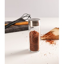 Basic Cam Tuzluk - 6 Lı Tuzluk Biberlik Baharatlık 230 Ml. Şeffaf