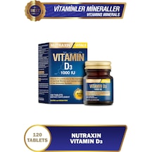 Nutraxin D3 Vitamini 1.000 IU 120 Tablet