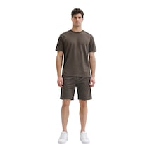 Arma Ar-ma Erkek Bisiklet Yaka Tişört Baskisiz Basic Örme Kumaş Regular Fit %100 Pamuk 30/2 Süprem Y31344448802 Haki-h4