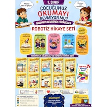 1. Sınıflar İçin Eğlenceli En Yeni Okumayı Sevdiren 10'lu Öykü Seti