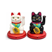 Ers Güneş Enerjili Sallanan Şans Kedisi - Maneki Neko Tcx4521