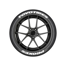 Bir Lastik Mektup Araba Lastiği Styling Dekoratif Sticker Pvc Su Geçirmez Kişiselleştirilmiş 1w Toyo 1 Piece Set