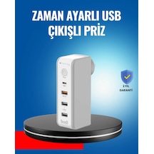 Mey İthalat Ev Ve Ofis İçin Zaman Kontrollü Çoklu Şarj Cihazı Diğer