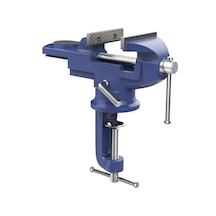 Steiner 60 Mm Dönerli Örslü Mini Masa Ve Tezgah Mengenesi Mavi