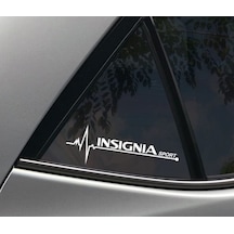 Opel Insignia Yan Cam Sticker Oto Kapı Çıkartma 20Cmx7Cm