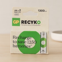 Aa 1300mah Şarjlı Kalem Pil 2li