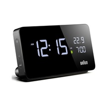 Braun Dijital Çalar Saat, Lcd Ekranlı, Diğer Cihazları Şarj Etmek İçin 2 X Usb-c Bağlantısı, Saat Ve Tarih Gös Çok Renkli