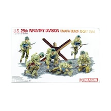 1/35 Abd 29. Piyade Tümeni Omaha Sahili Figür Maketi, Dragon 6211