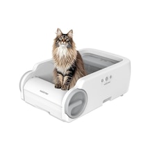 Blw02 Akıllı Otomatik Kedi Tuvaleti, App Uygulama Kontrollü, Radar Sensör, Otomatik Temizleme,
