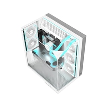 Powerboost Eclıpse Usb 3.0 Usb-c Tempered Glass 8xargb Fanli Atx Mid Tower Beyaz Gaming Kasa