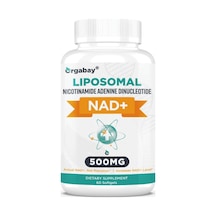 Orgabay Liposomal Nad+ Supplement 500 Mg, High Absorption, Bo...