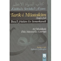 Tarık I Müstakim Doğru Yol Sevad I A'Zam Tercümesi