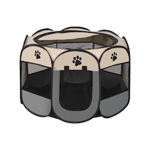 Geeroyoo Taşınabilir Katlanabilir Suya Dayanıklı Çıkarılabilir Evcil Hayvan Oynama Hücresi