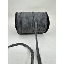 1 Cm Kumaş Ara Biye-5 Metre-antrasit