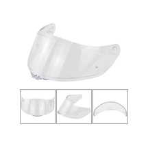 Motosiklet Kask Vizörü Şeffaf - Universal Kask Camı Ön Siperlik Lens