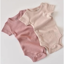 BabyCosy Modal 2 Li Kısa Kollu Badi Csym11207 001