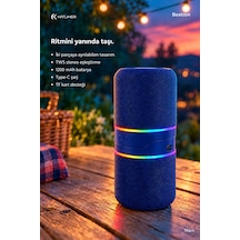 Spbtrn-001 Beatron Manyetik Ayrılabilir Bluetooth 5.4 Hoparlör 2 5 W, Tws, Tf Kart, Işıklı Mavi