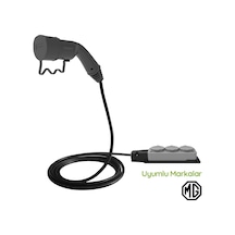 Plugen V2l Adaptör 5 Metre 3'lü Uzatma Prizli - Mg Uyumlu Araçtan 220v Priz Çıkışı S/g