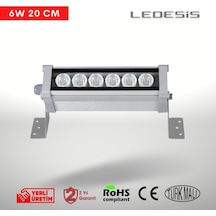 Ledesis Turkuaz Wallwasher Duvar Boyama 20 Cm 6w