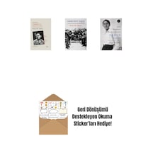Nazım Hikmet'in Yolculuğu Ciltli + Arıburnu 1915 Ciltli + Bir Roman Kahramanı Orhan Veli Ciltli + Okuma Sticker'ları