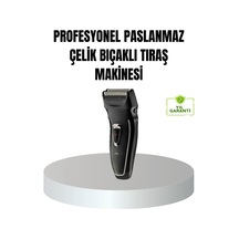 Ceylan Adam Profesyonel Şarjlı Saç Ve Sakal Tıraş Makinesi Çelik Bıçaklı, Ayarlanabilir Başlıklı,