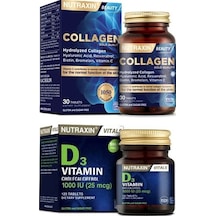 Nutraxin Vitamin Ve Mineral Takviyesi -nutraxin D3 Vitamini 120 Tablet